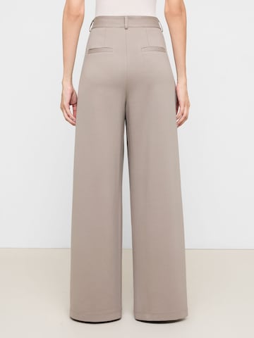 CALZEDONIA Wide leg Pants in Beige