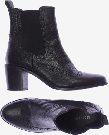 ABOUT YOU Dress Boots in 42 in Black: front