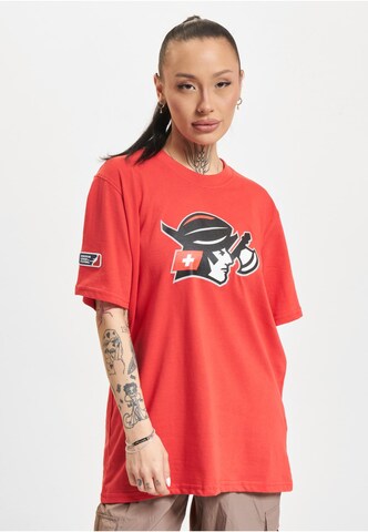 DEF Shirt 'DefShop x European League of Football Helvetic Guards' in Rood