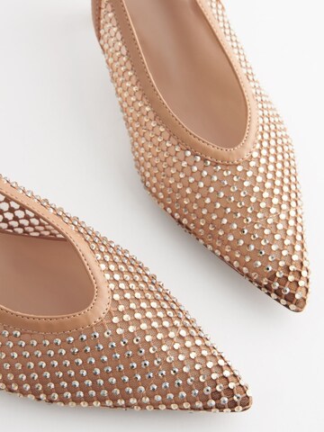 Escarpins à bride arrière 'Forever Comfort®' Next en beige
