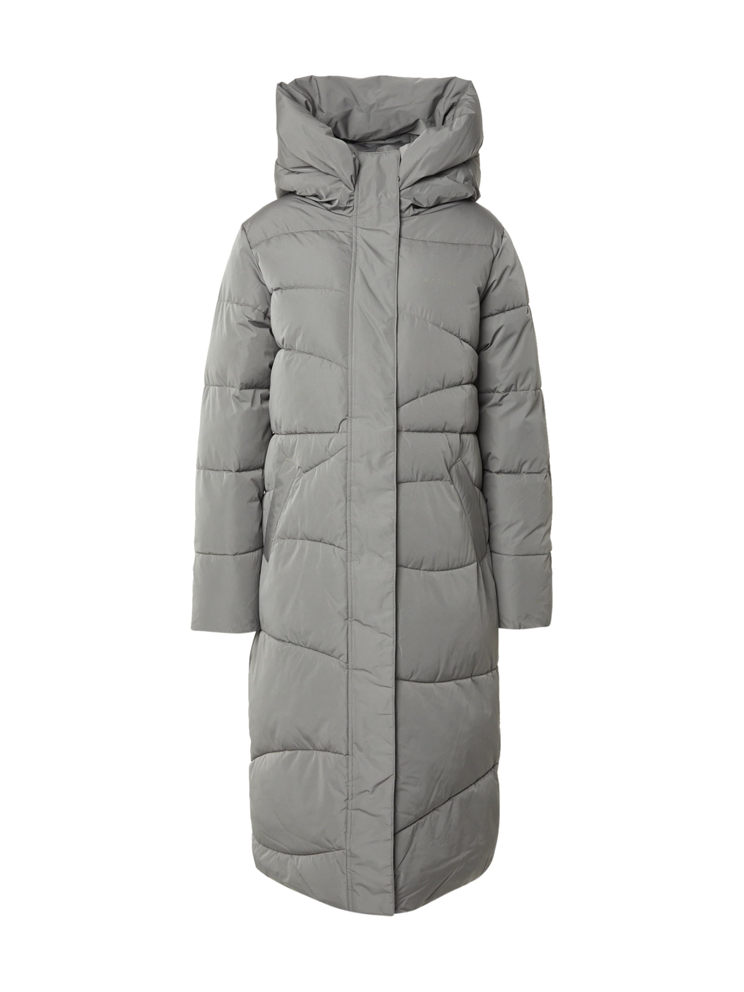 mazine Talvemantel, värv hall: eest vaates