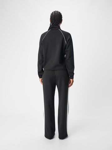 OBJECT Zip-Up Hoodie 'OBJCASSIDY' in Black