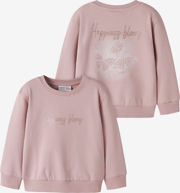 NAME IT - Sudadera en rosa: frente