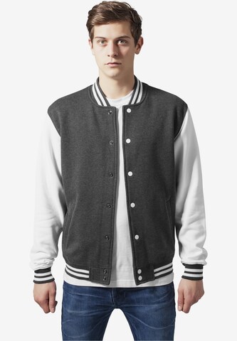 Urban Classics Between-Season Jacket in Grey: front