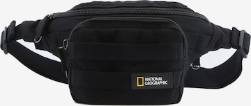 National Geographic Fanny Pack 'Milestone' in Black: front