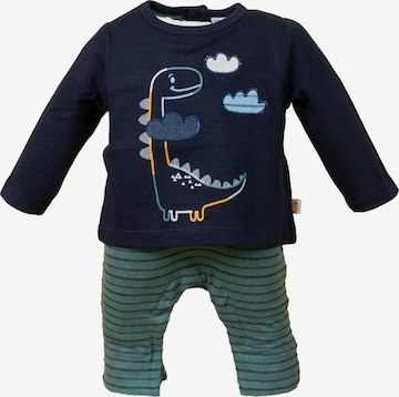 SALT AND PEPPER Dungarees 'Wild Thing' in Blue: front