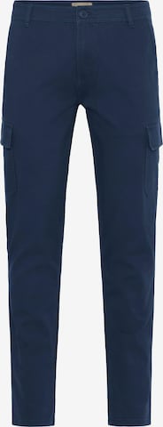 BLEND - Pantalón cargo en azul: frente