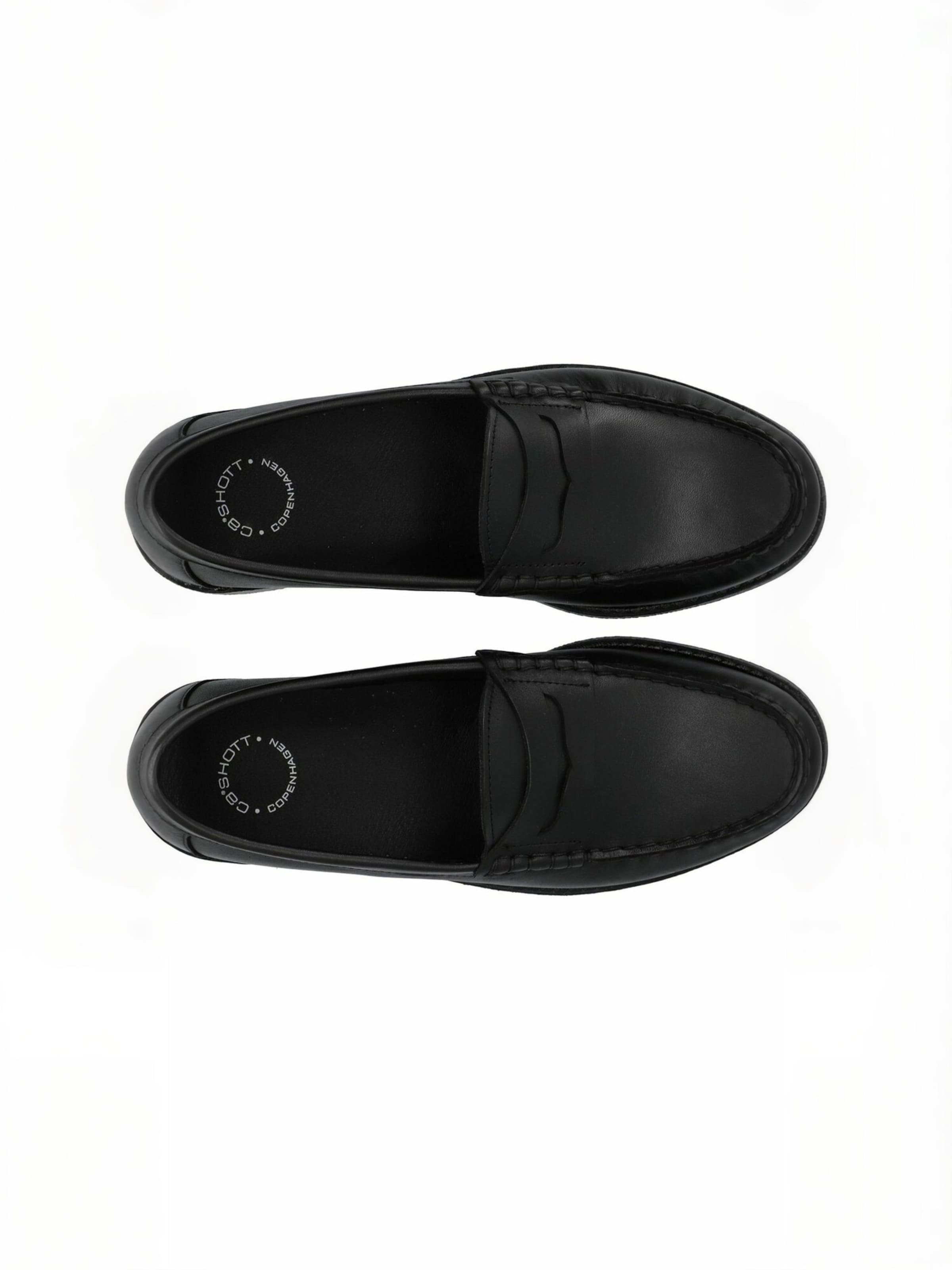 Mocassino ' CASROBERTA ' di Ca'Shott in nero