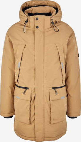 TOM TAILOR Winterparka in Beige: predná strana