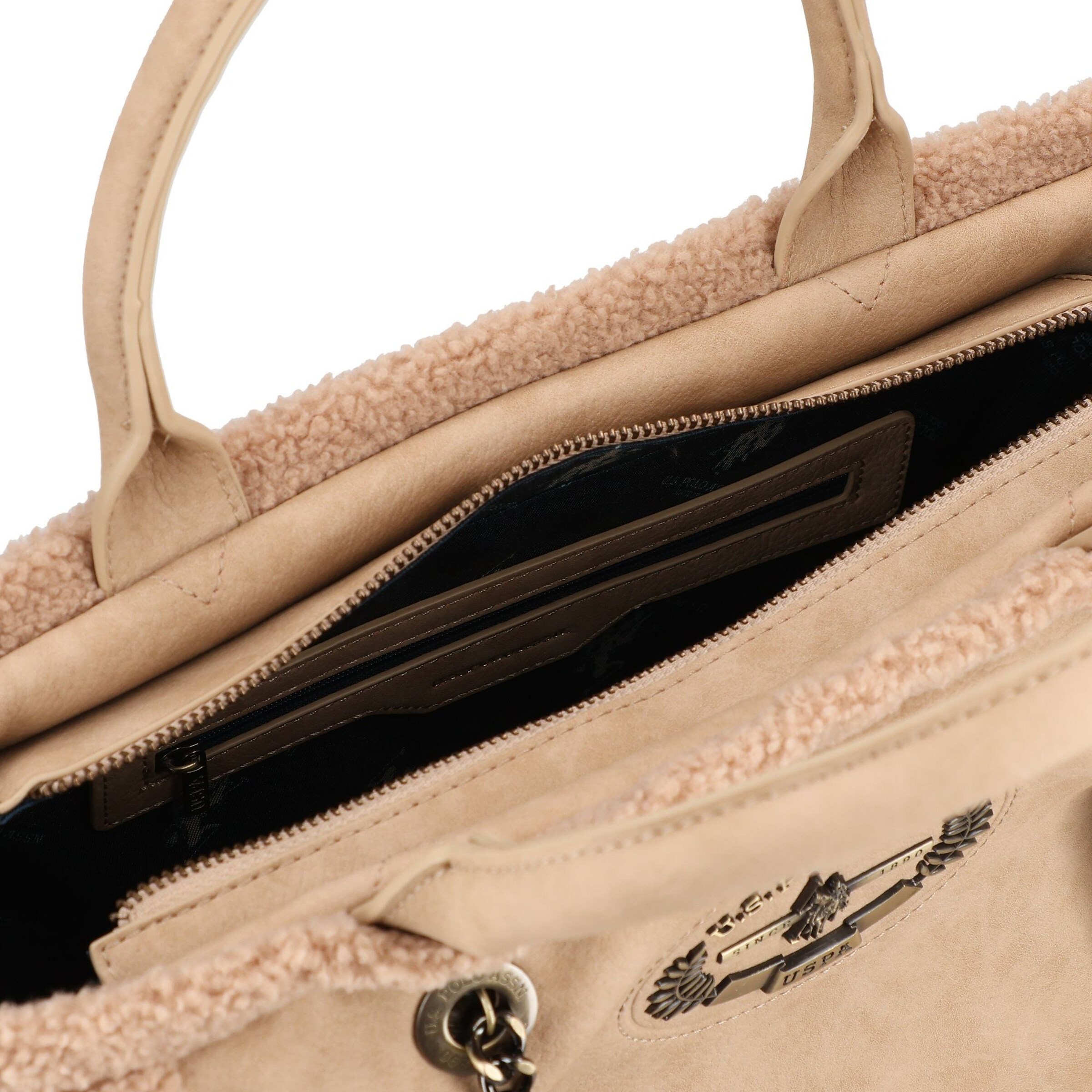 Cabas 'Holly' U.S. POLO ASSN. en beige