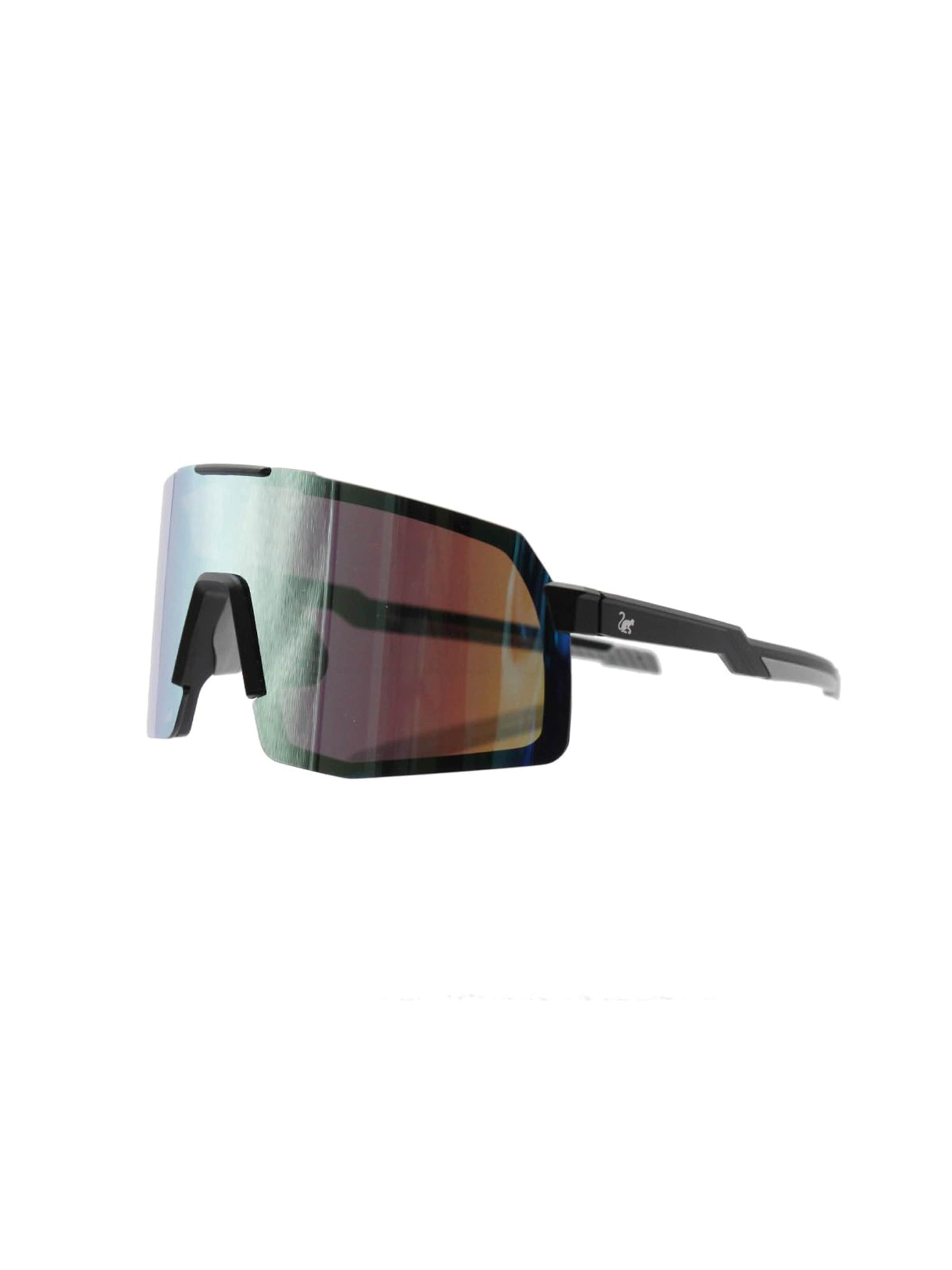 Lunettes de soleil sport Surf Monkey en noir : devant