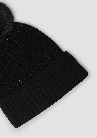 s.Oliver BLACK LABEL Mütze in Schwarz