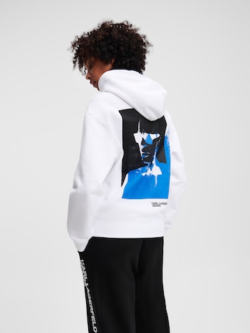 Karl Lagerfeld Sweatshirt i hvid