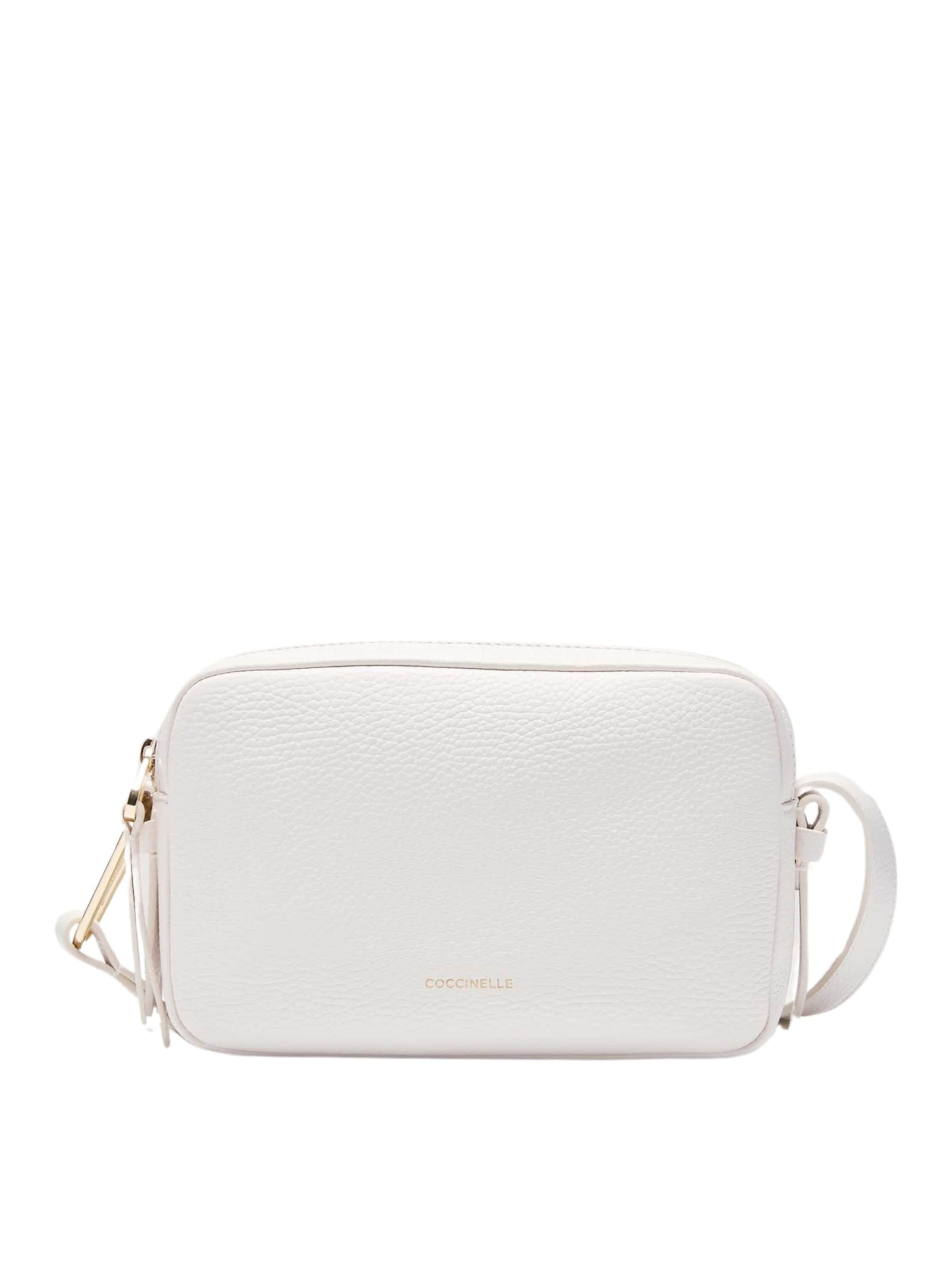 Coccinelle - Bolso de hombro 'COCCINELLE MALORY' en blanco: frente