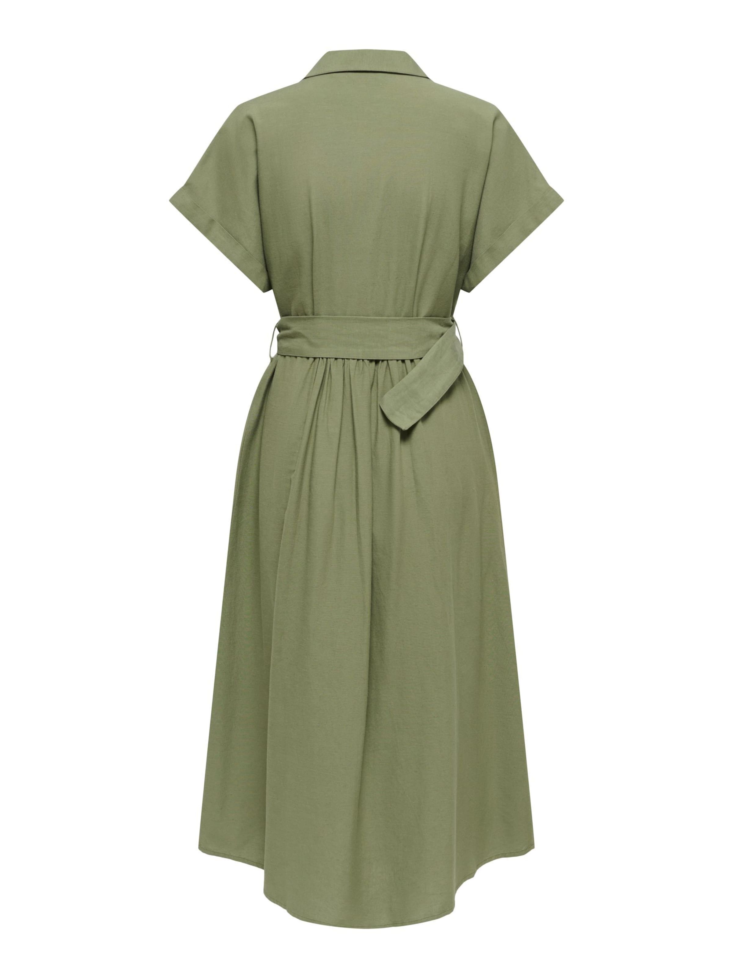 ONLY Blusekjole 'ONLJAKIRI' i grøn