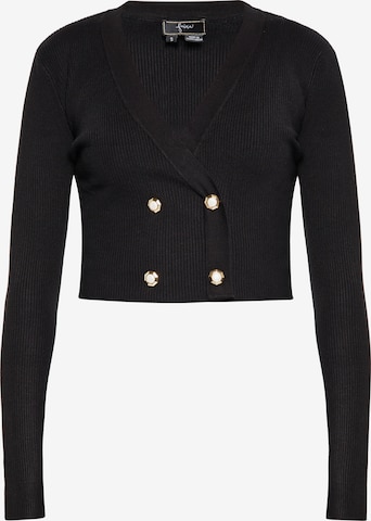 Cardigan faina en noir : devant