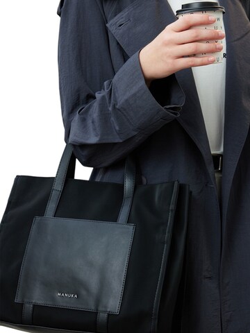 MANUKA Shopper in Zwart
