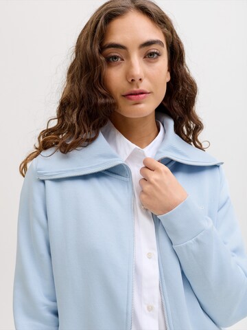 JJXX Zip-Up Hoodie 'JXSTUDIO' in Blue