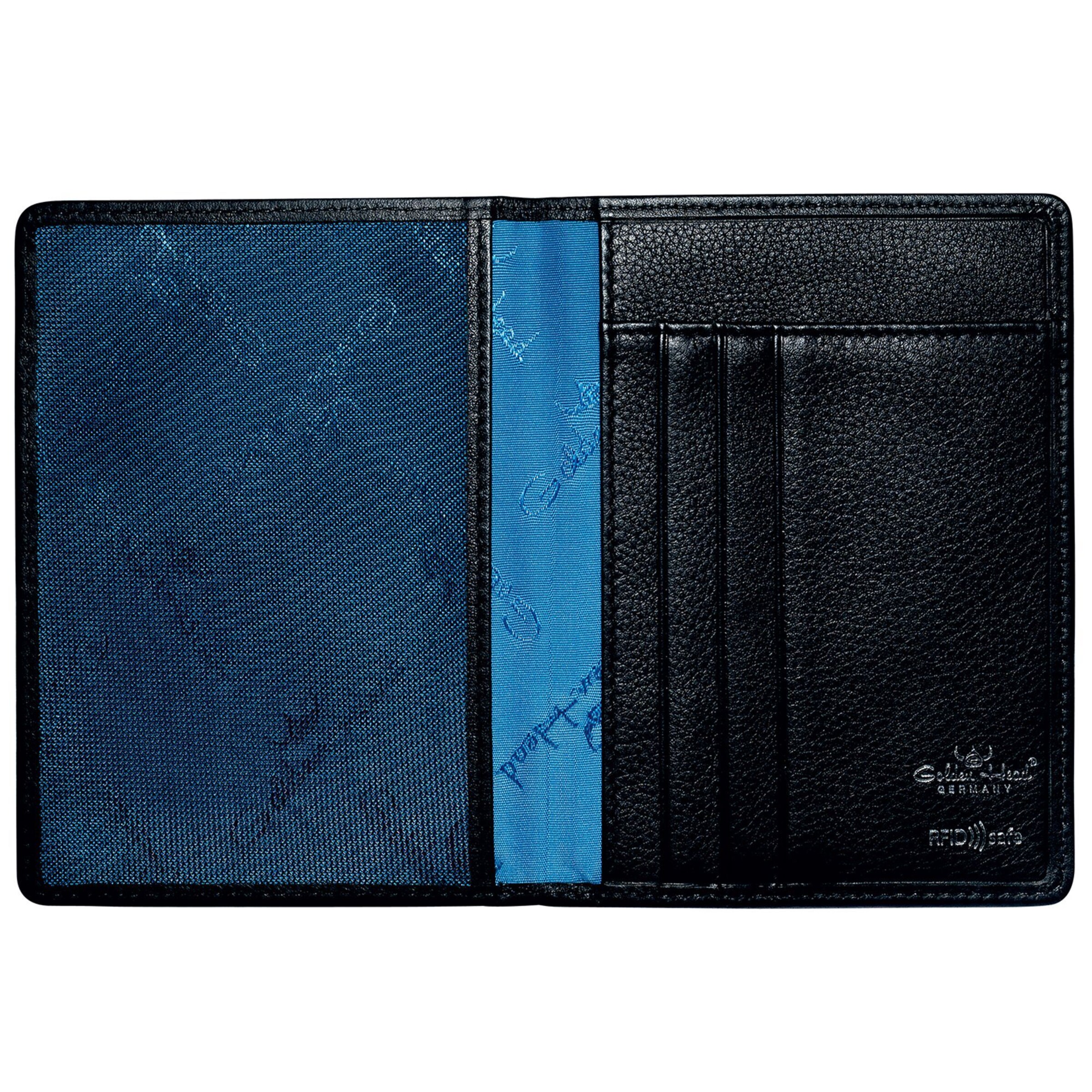GOLDEN HEAD Wallet 'Capri' in Black