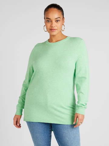 Pullover 'IBI' di ONLY Carmakoma in verde: frontale