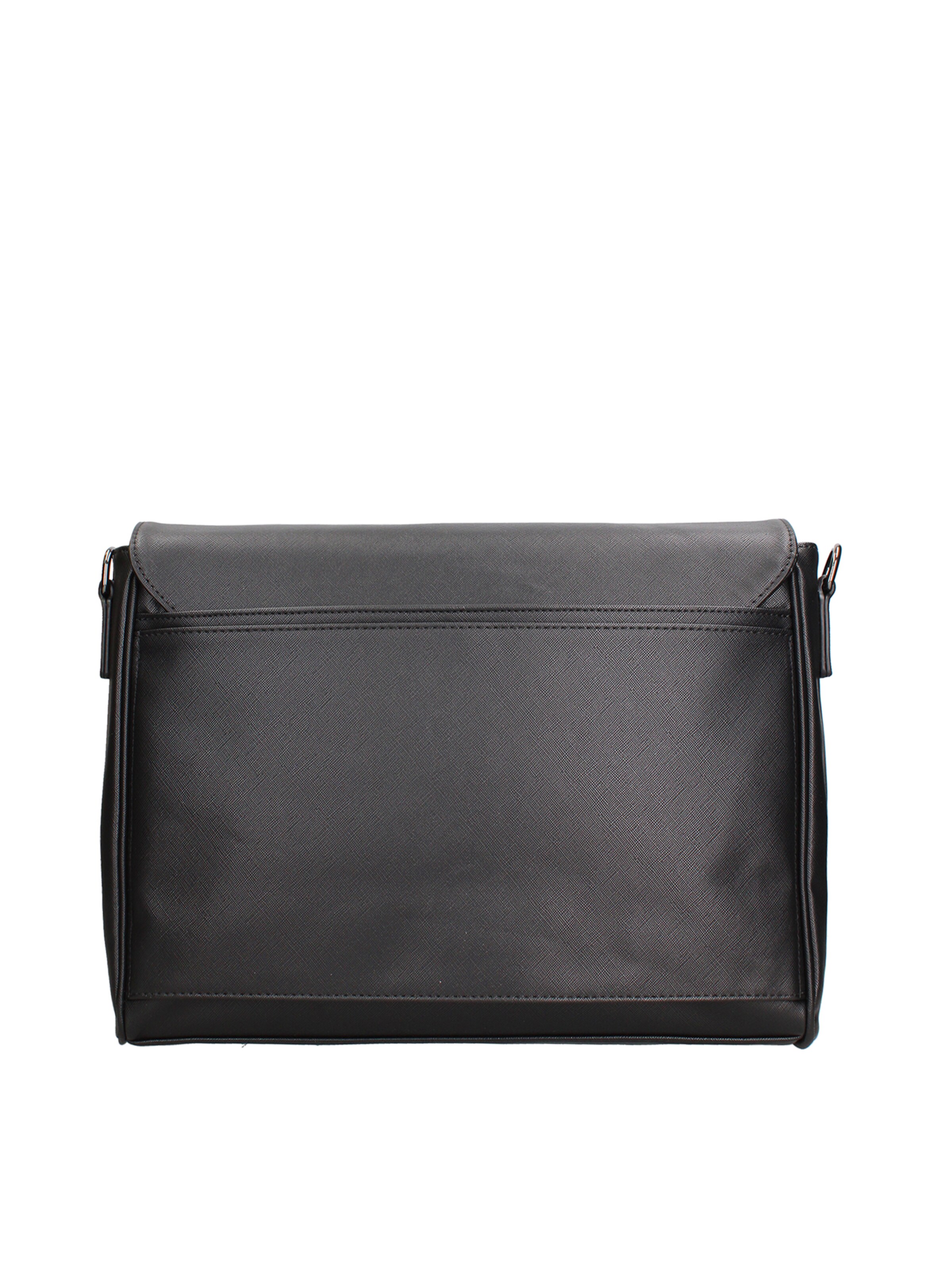 Borsa a tracolla 'Borsa a Tracolla Uomo Poliuretano - Chiusura Magnetica' di Momo Design in nero