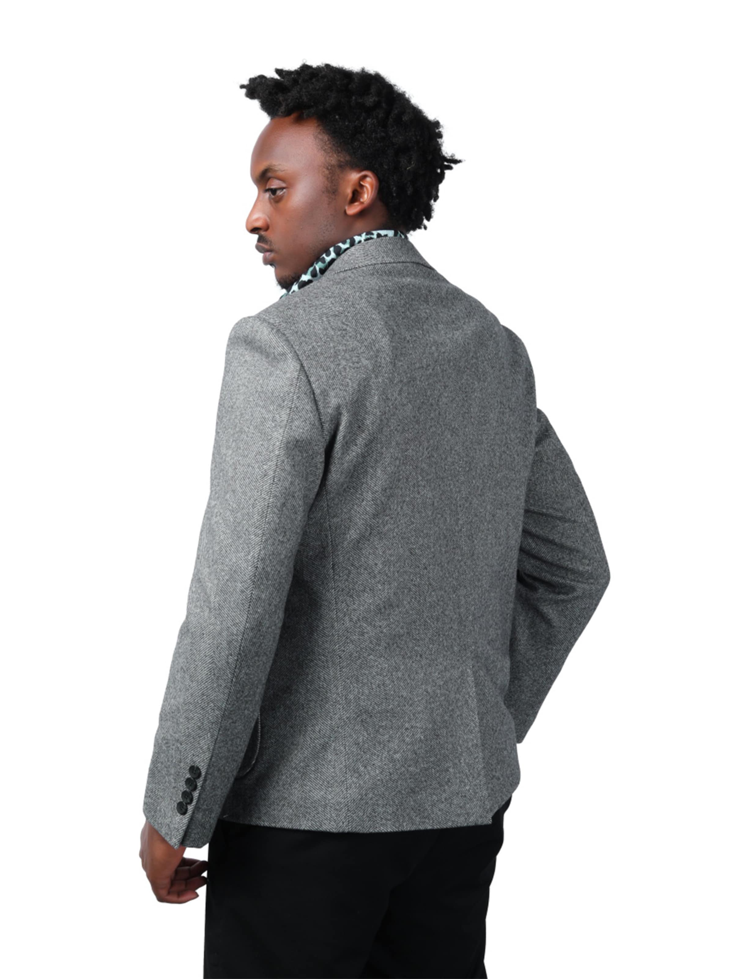 Youthup Slim Fit Sakko‌‌‌‌‌‌‌‌ in Grau