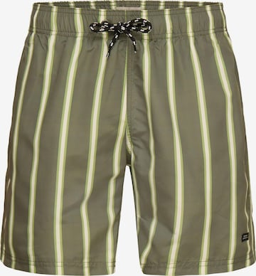 BLEND Badeshorts ' BHRick ' in Grün: Vorderseite