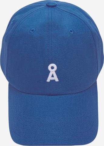 ARMEDANGELS Cap in Blue: front