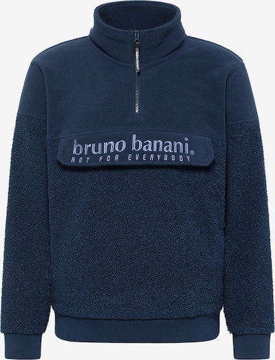 BRUNO BANANI Sweatshirt 'Cash' in Light grey / Petrol, Item view
