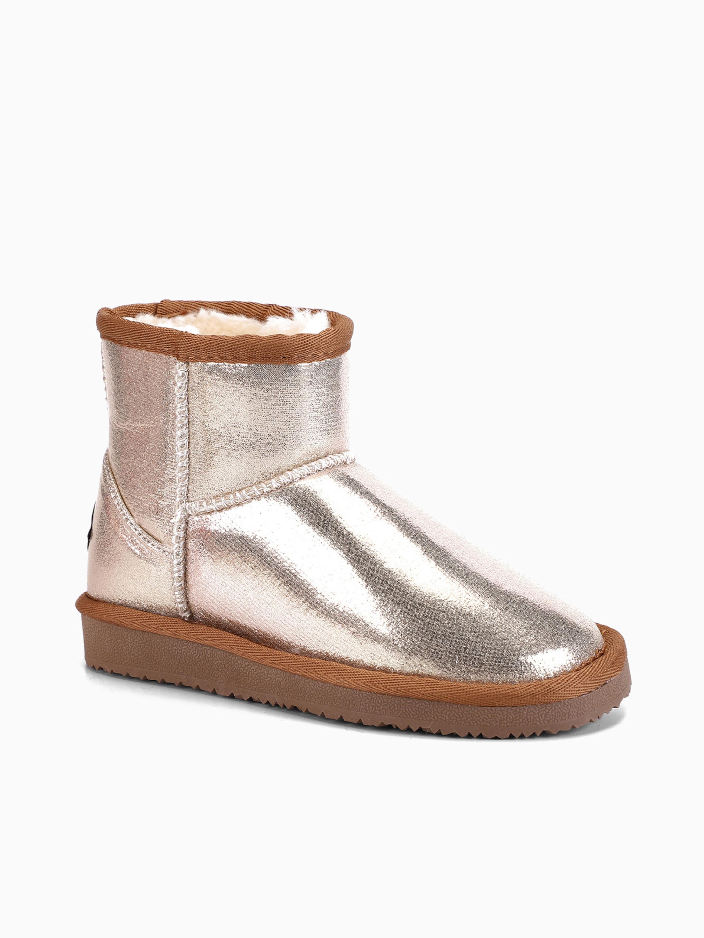Island Boot Stiefel in Gold: Vorderseite