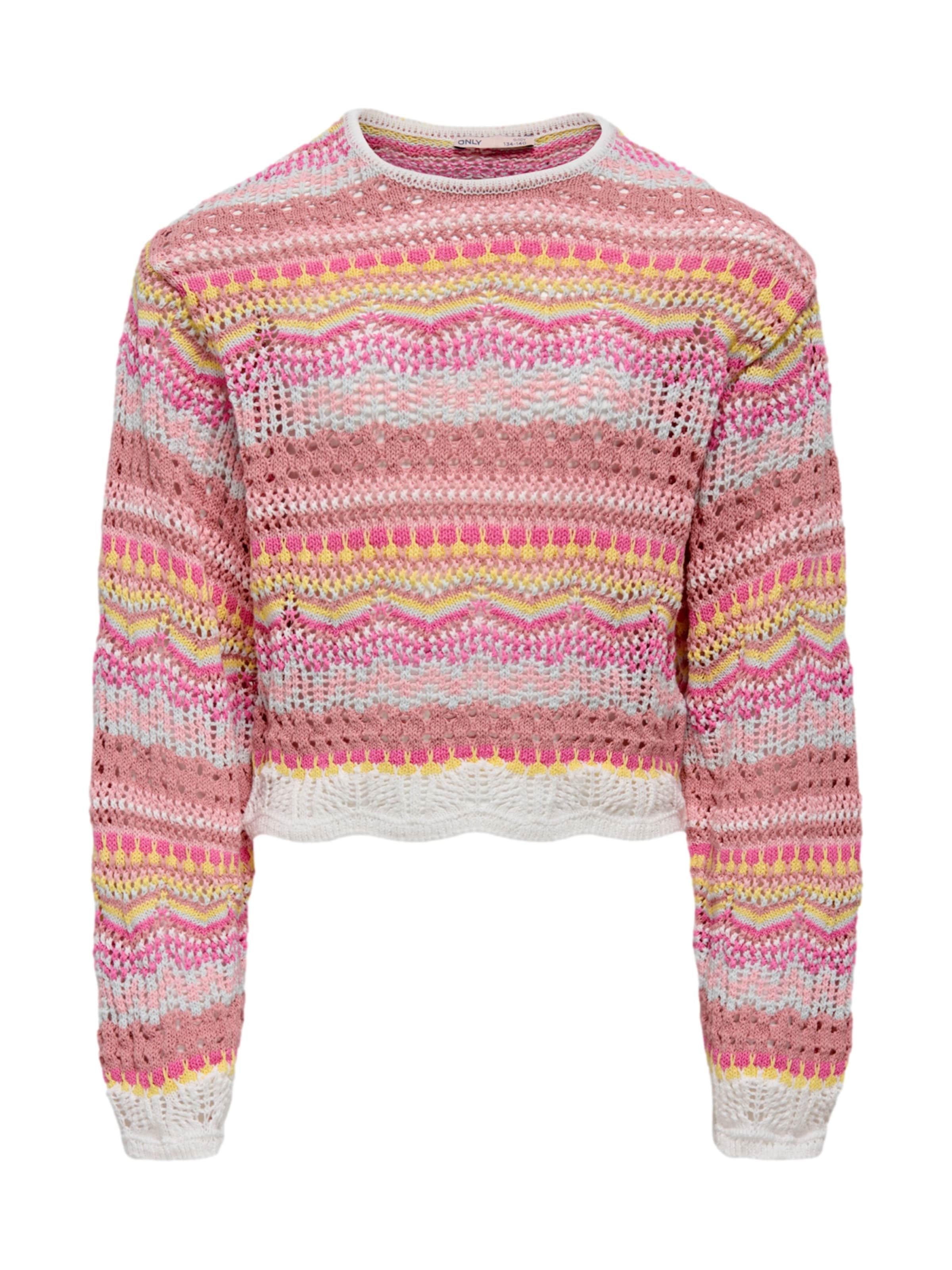 Pullover 'Louise Life' di ONLY GIRLS in rosa: frontale