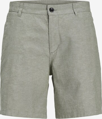 Pantalon chino Jack & Jones Plus en gris : devant