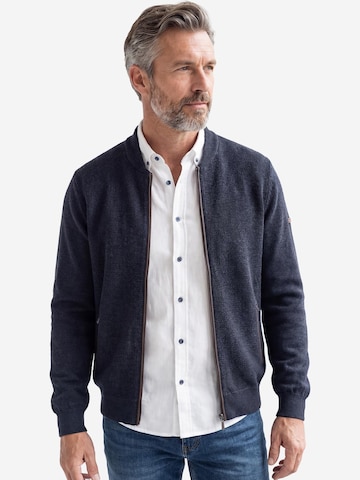 redmond Strickjacke 'Basic'‌‌ in Blau
