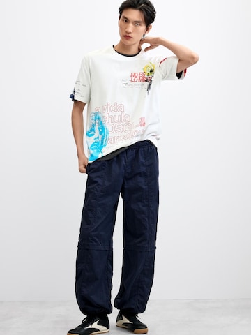 Tricou de la Desigual pe alb