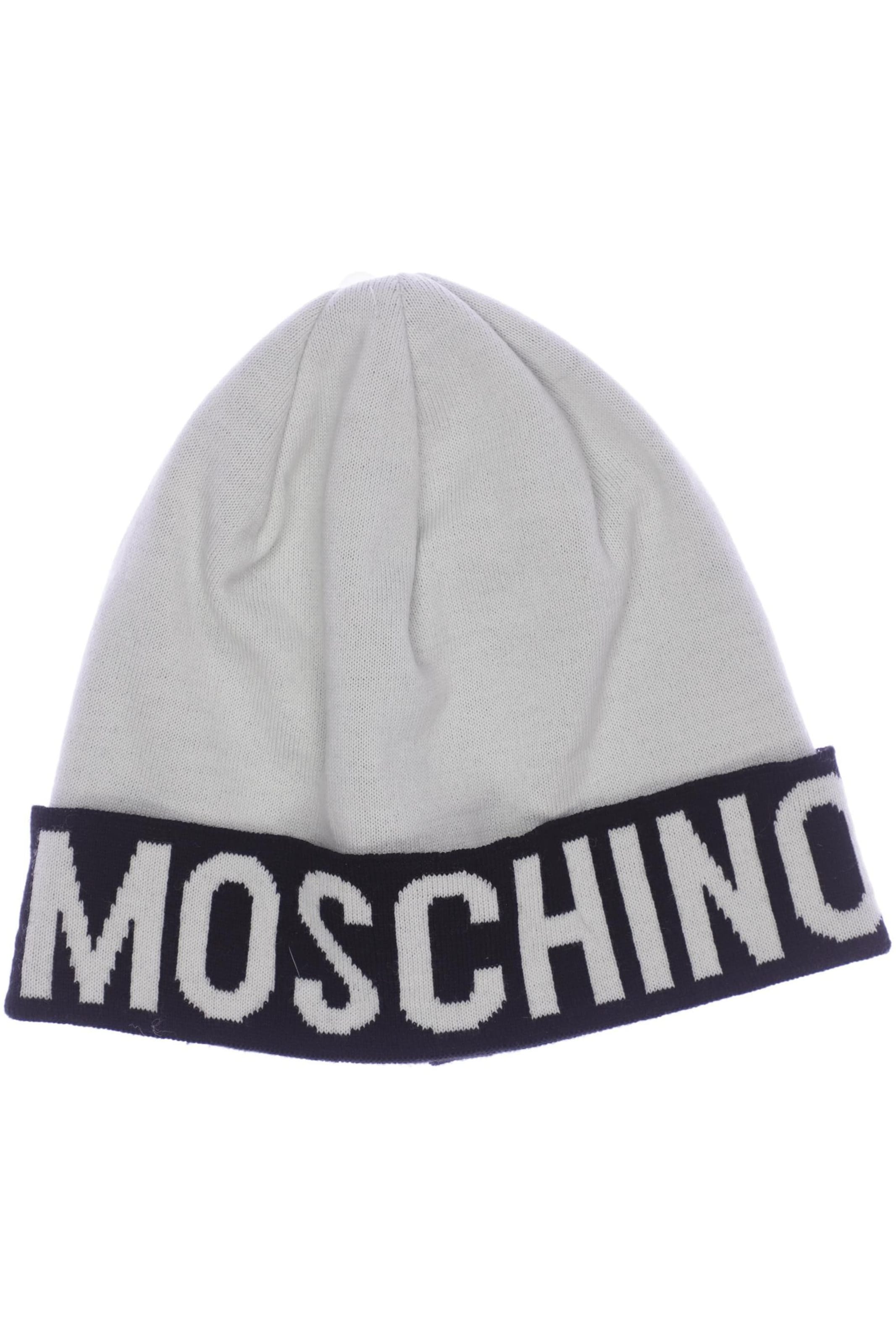 MOSCHINO Hut oder Mütze One Size in Weiß: Vorderseite