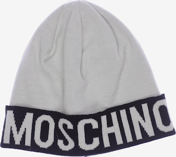MOSCHINO Hut oder Mütze One Size in Weiß: Vorderseite