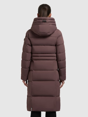 Cappotto invernale di khujo in lilla