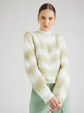 PIECES Pullover 'FNUG' i grøn: forside