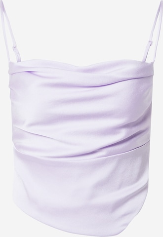 Gina Tricot Top in Purple: front