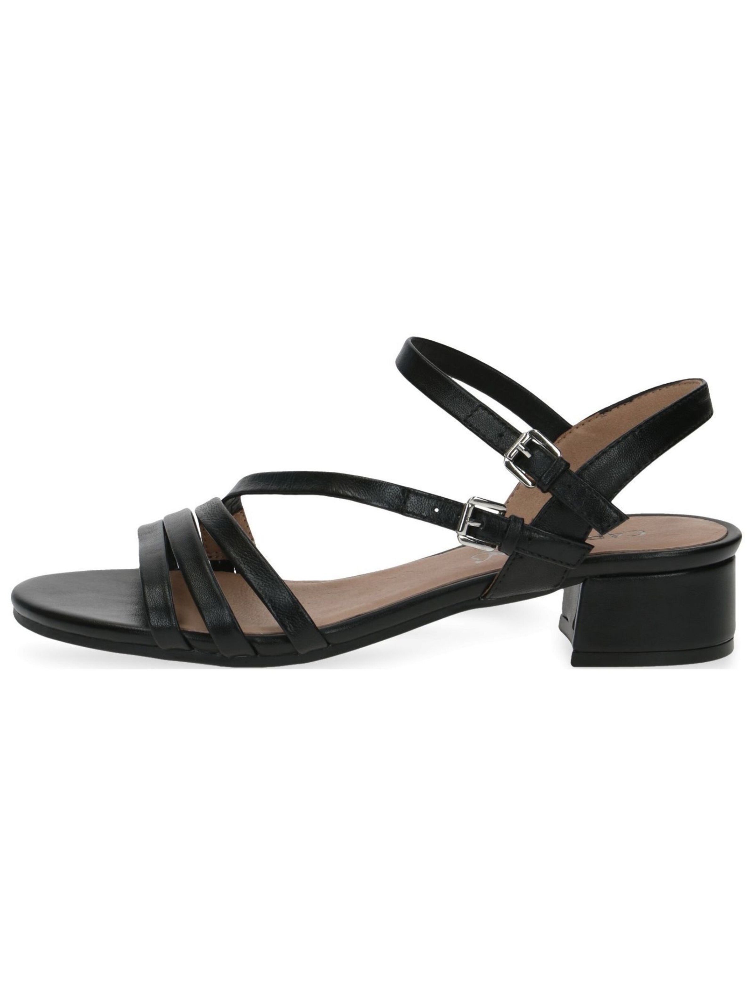 CAPRICE Sandale in Schwarz