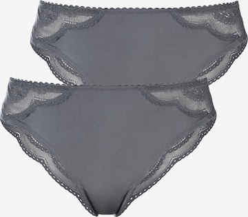 Slip LASCANA en gris : devant