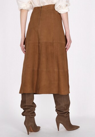 DreiMaster Vintage Rok in Bruin