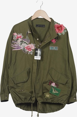 ZARA Jacke M in Grün: Vorderseite