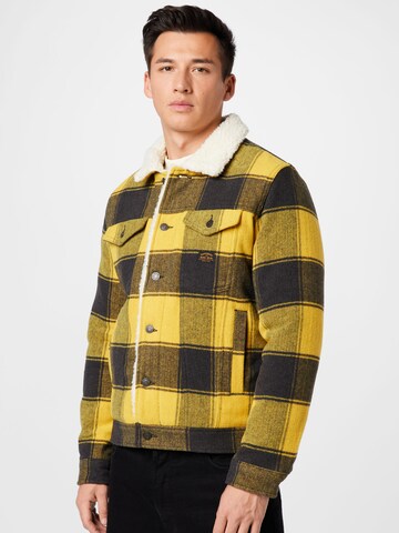 Superdry Between-season jacket 'Highwayman' in Yellow: front