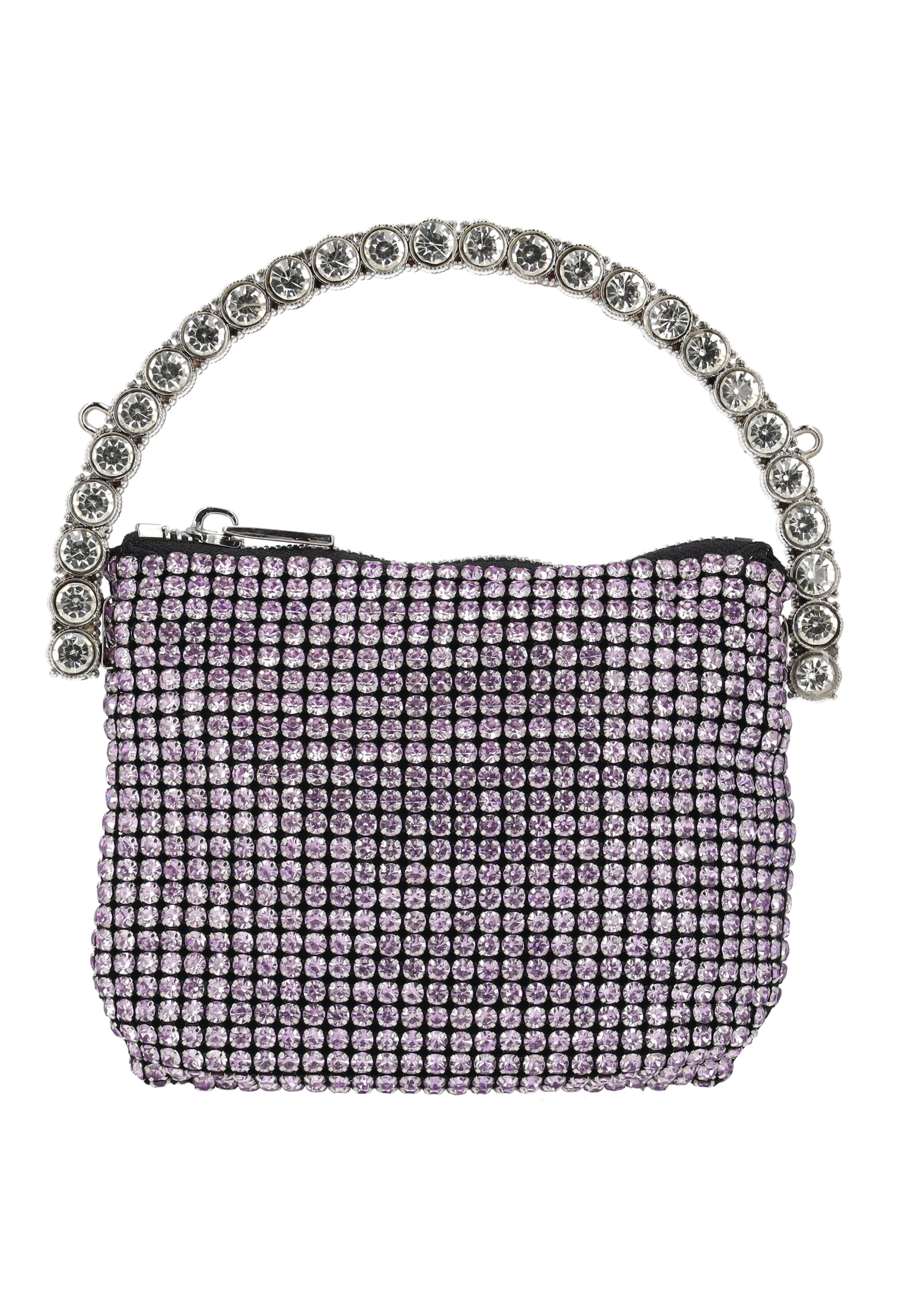 Sac à bandoulière faina en violet : devant