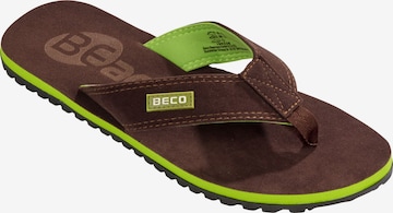 BECO the world of aquasports Sandals 'BEactive' in Brown