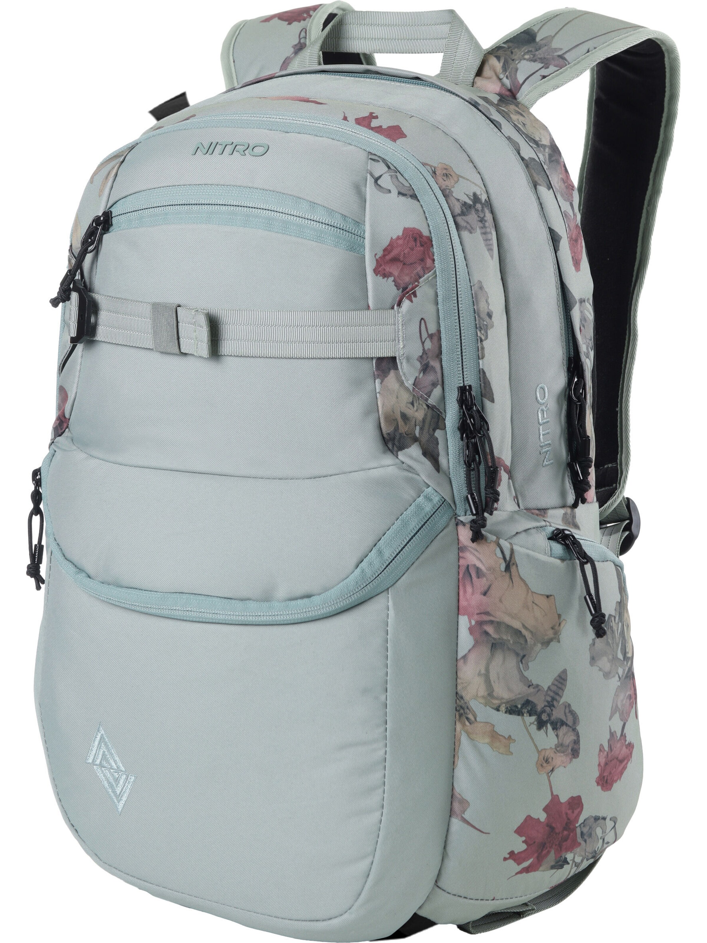 NITRO Backpack 'Future Hero' in Green: front