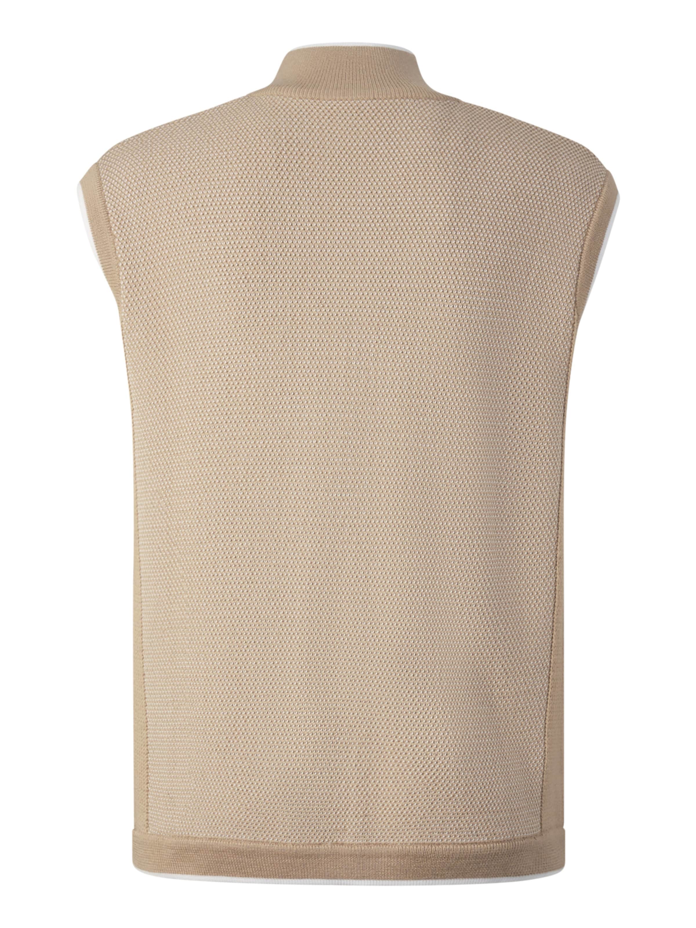 BOGNER Strickweste 'Enzo' in Beige