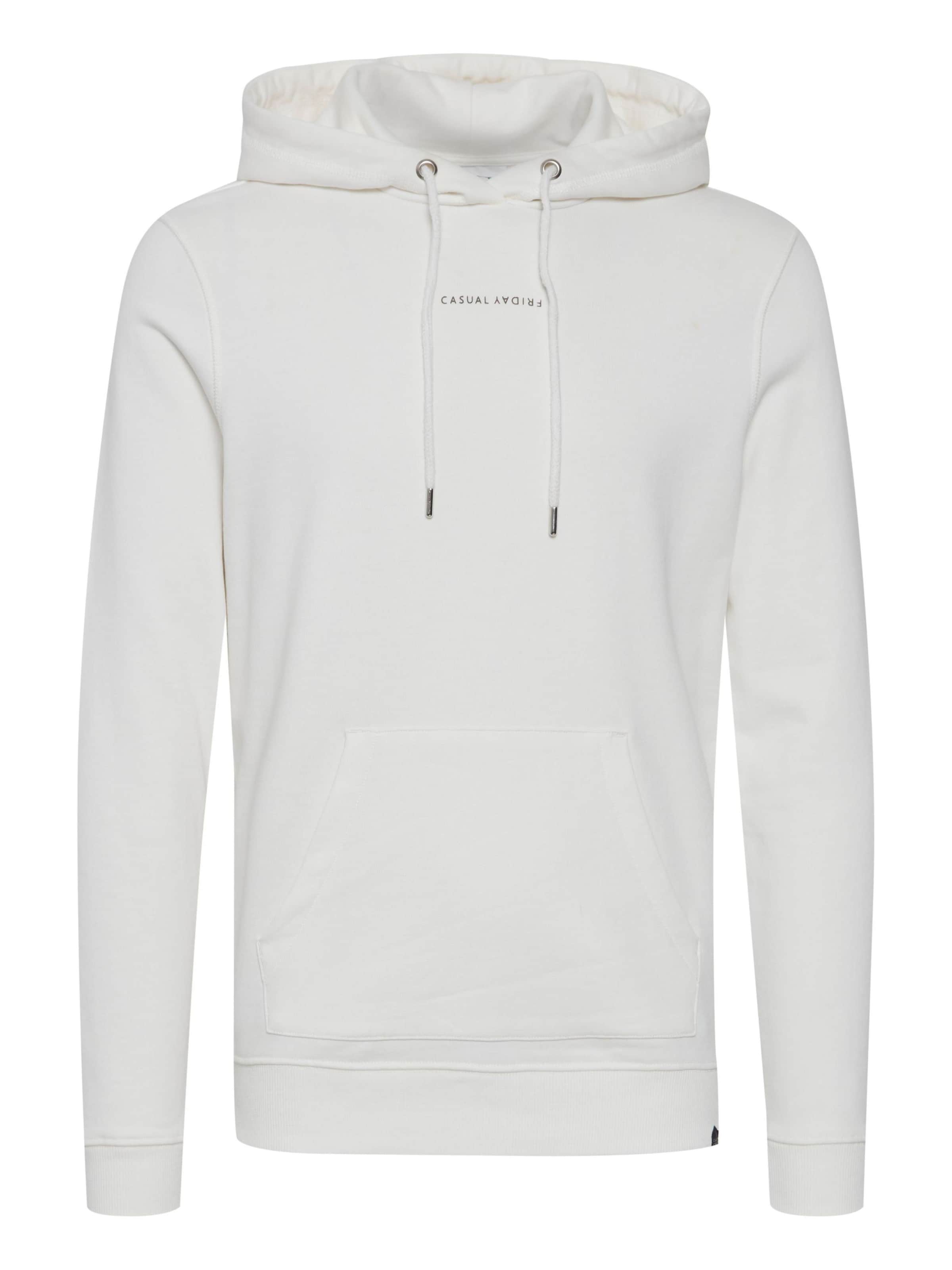 Sweat-shirt 'CFSinius' Casual Friday en blanc : devant