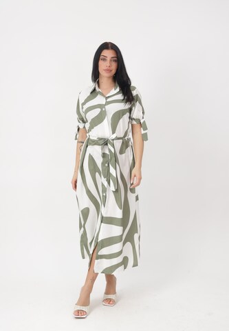 Elara Blusekjole i grøn